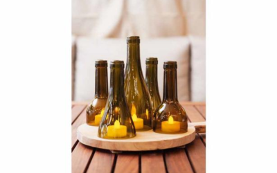 How to cut a glass bottle