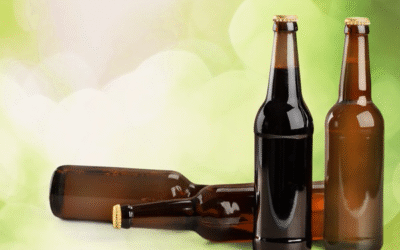 Why are beer bottles green or brown?