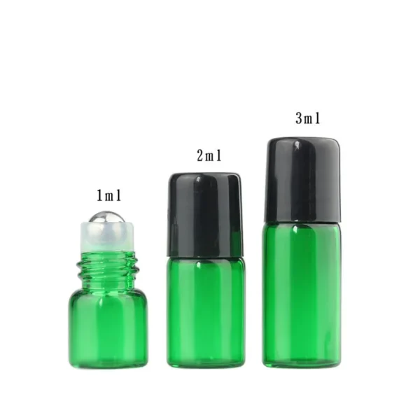 1ml 2ml 3ml Glass Perfume Bottle Essential Oil Roll-On Bottles - Image 4