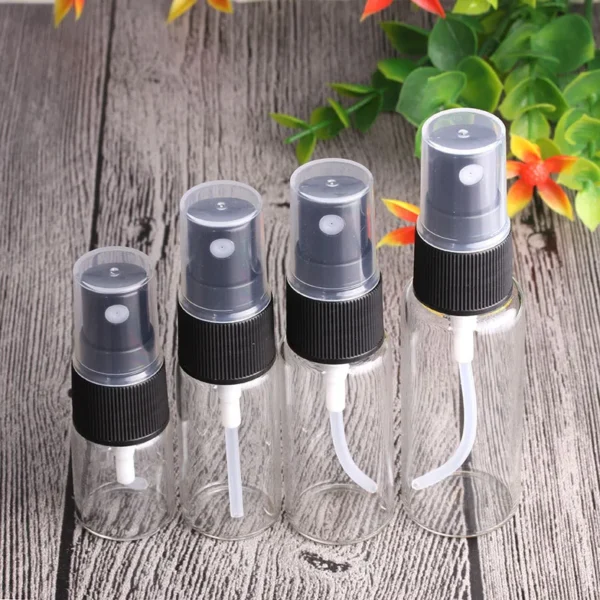 Transparent Perfume Bottle Set (1ml-5ml) - Customizable, Sustainable & Multi-Use - Image 3