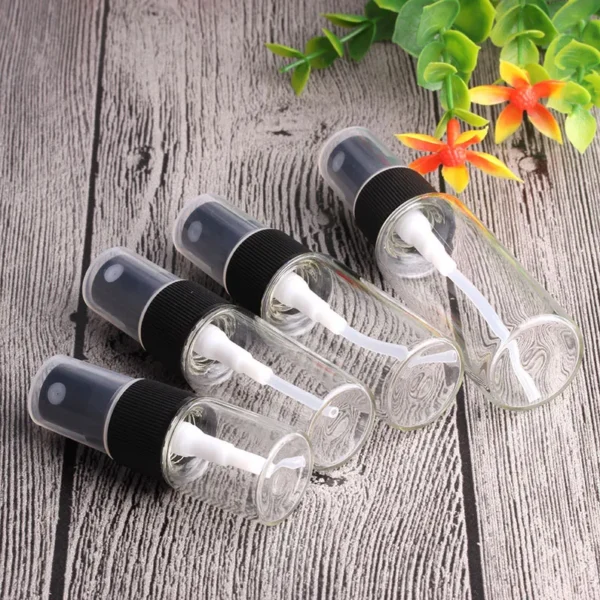 Transparent Perfume Bottle Set (1ml-5ml) - Customizable, Sustainable & Multi-Use - Image 2