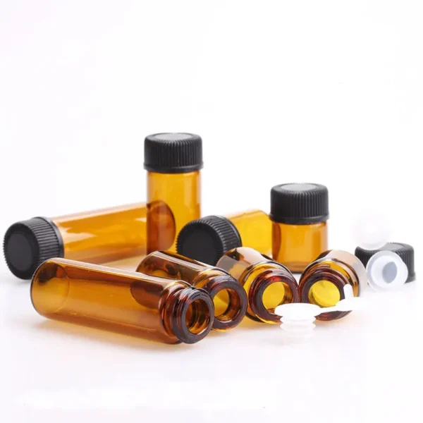 Amber Armor Perfume Bottles Premium UV-Protect Essential Oils Bottles (1ml, 2ml, 3ml, 5ml) - Image 3