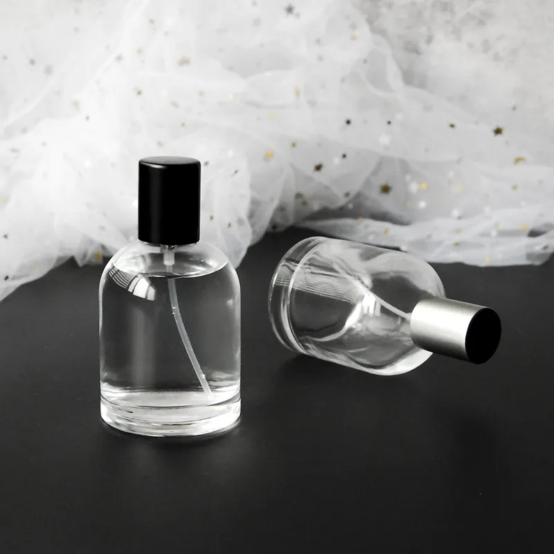 30ml & 50ml Transparent Chubby Perfume Bottles - Image 4