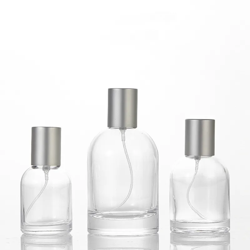 30ml & 50ml Transparent Chubby Perfume Bottles - Image 2