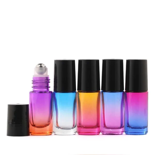 Wholesale 5ml Gradual Color Change Perfume Bottles - Glass Essential Oil Bottle - Image 2