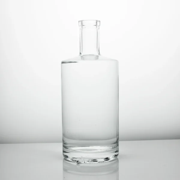 750 ml Jersey Glass Bottle Liquor Bottle - Image 2