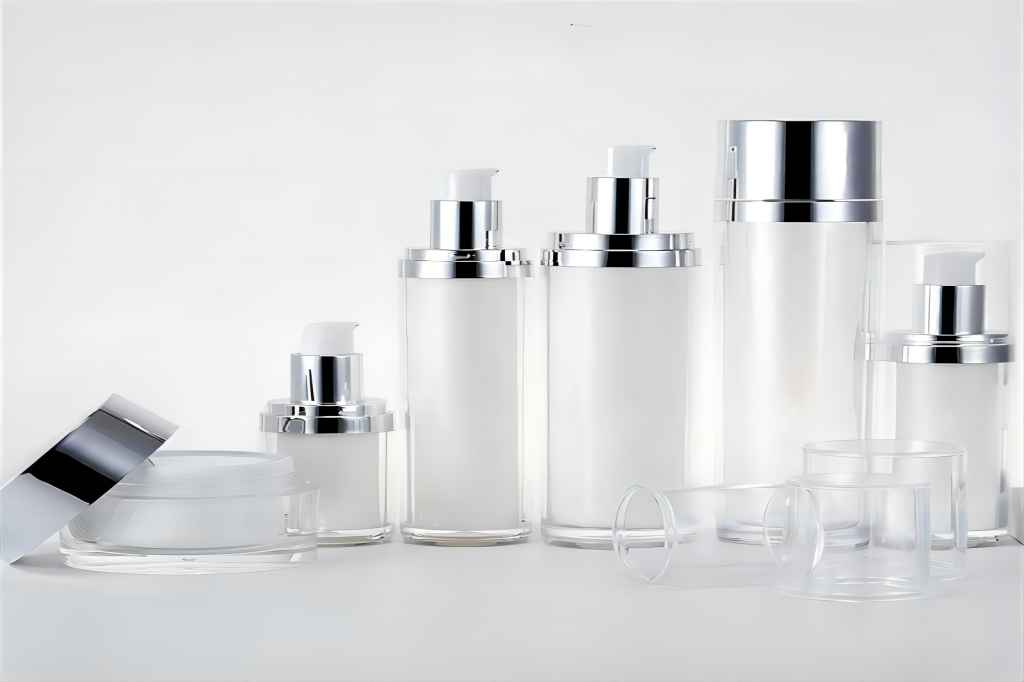 glass cosmestic bottles