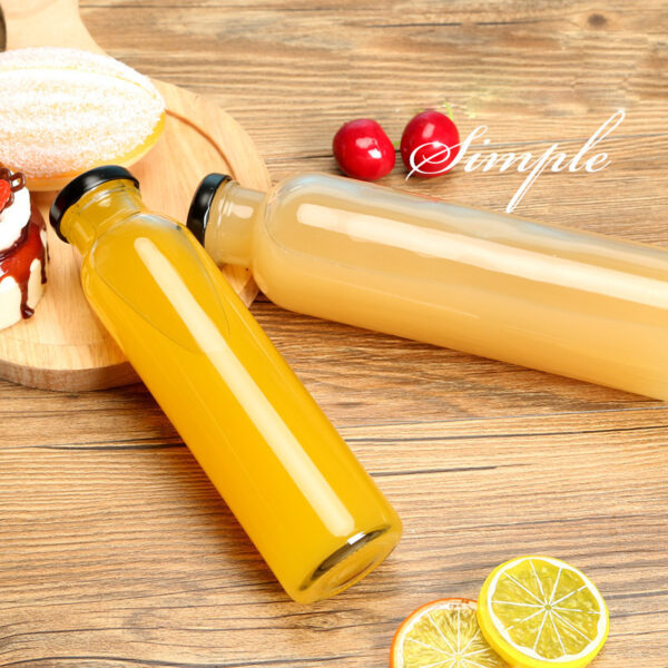 310ml Premium Glass Beverage Bottles with Metal Lid Custom Labeling - Image 5