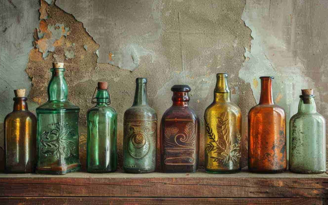 how to tell the age of a glass bottle?