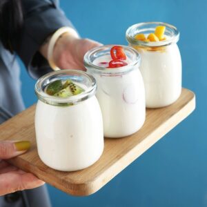 glass milk bottle