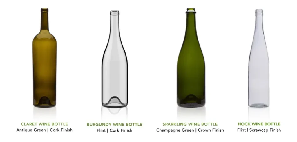wine bottles