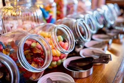 Glass Jam Jars