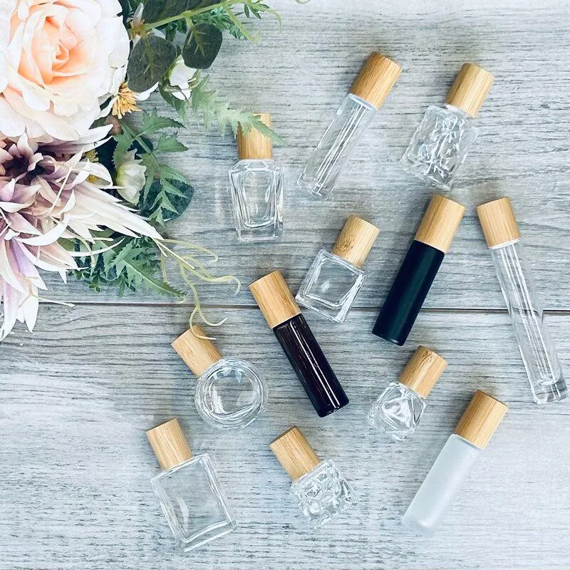 glass roller bottles