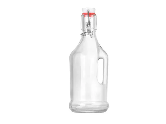 250ml 350ml 500ml Swing Top Glass Bottles with Handle