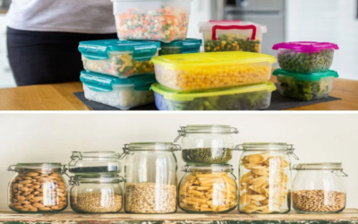 Plastic Vs. Glass Food Storage Jars: Which one is better?