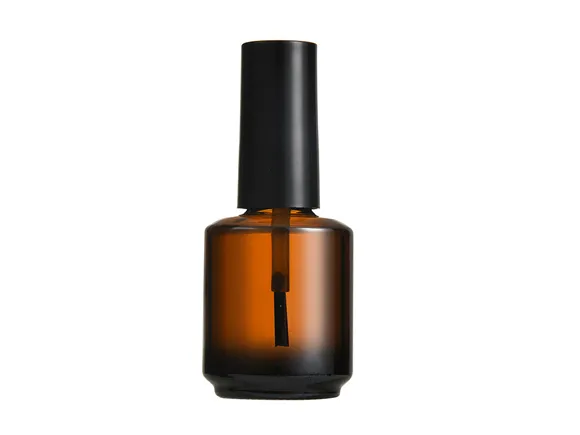 15ml Amber Empty Glass Nail Polish Bottles