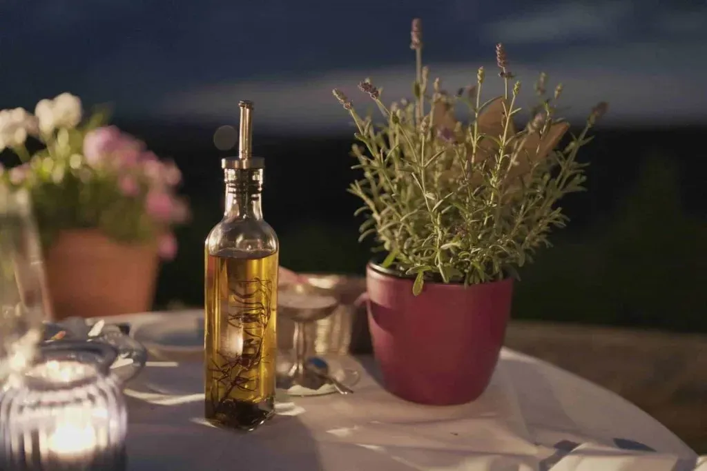 Glass Oil Bottles