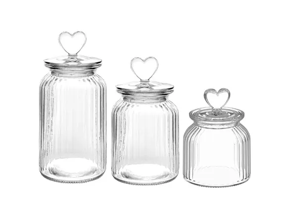 Glass Candy Jars