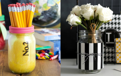 How to Decorate Glass Jars Easily?