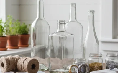6 Simple Liquor Bottle Decoration Ideas To Daily Life