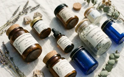 Apothecary Jars with Lids: Decorative & Functional Uses
