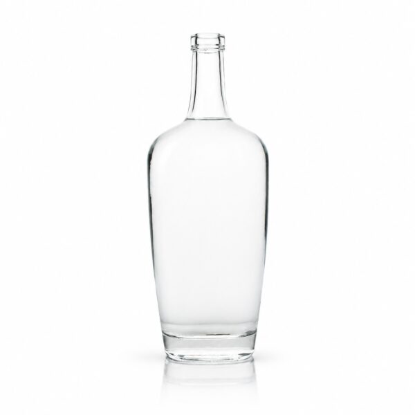 Bouteille de liqueur en verre Extra Flint Diva de 750 ml